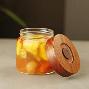 YOLOWE HOME Contenedor de decapado de vidrio Tarro de chucrut de vidrio reutilizable Tarro de vidrio <span class=keywords><strong>Fido</strong></span> para chucrut casero - Product Image 3