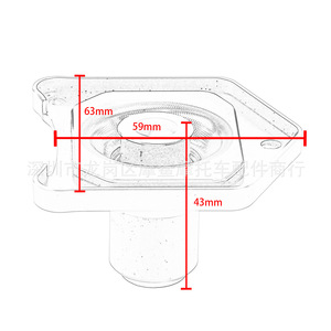 Interrupteur de démarrage Moshark 63x59x43mm pour moto Harley, pièce de réparation MP05-010-0025 - Product Image 1