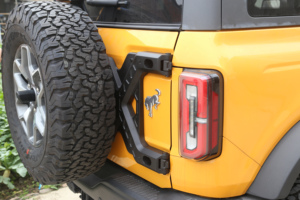 In lega di alluminio rinforzata staffa <span class=keywords><strong>portellone</strong></span> <span class=keywords><strong>posteriore</strong></span> cerniera ruota di scorta per 2021 2022 2023 porte 2/4 Ford Bronco - Product Image 3