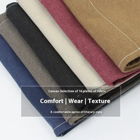 Tablier de cuisine en coton personnalisé multi-poches, couleur unie, réutilisable, pour le nettoyage, les ongles, les restaurants, les chefs, la maison et le jardin