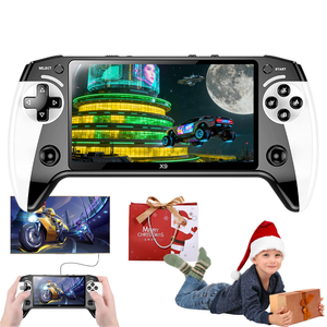 เครื่องเล่นวิดีโอเกมดิจิทัลแบบพกพา IPS Full View สีดำและสีขาว - Product Image 1