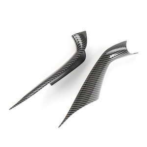 <span class=keywords><strong>Car</strong></span> styling interni copertura della maniglia della portiera Trim adesivi ciotola decorazione per BMW serie 5 G30 accessori auto in fibra di carbonio - Product Image 6
