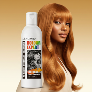 Lekoror <span class=keywords><strong>Tinta</strong></span> per <span class=keywords><strong>Capelli</strong></span> Semipermanente Senza Perossido, Colore <span class=keywords><strong>Rosso</strong></span> Intenso - Product Image 2