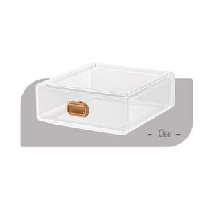 Juego <span class=keywords><strong>de</strong></span> Recipientes Acrílicos para Alimentos, Caja <span class=keywords><strong>de</strong></span> Almacenamiento Transparente para Cosméticos, Uso Doméstico, Multifuncional, Capacidad <span class=keywords><strong>de</strong></span> 6L, Precio al por Mayor - Product Image 2