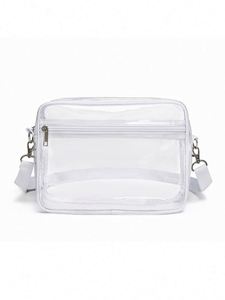 Bolso Bandolera Transparente de PVC con Cierre, Impermeable, Personalizado al por Mayor, para Mujer - Product Image 4
