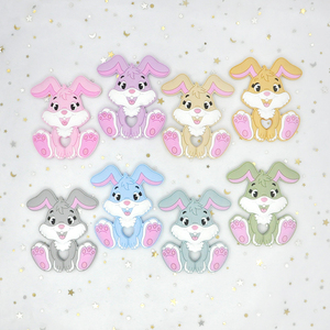 Meilleure vente sans BPA bébé jouets de dentition rongeur à mâcher forme animale cadeau d'allaitement SIlicone anneau de dentition - Product Image 5