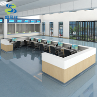 Station d'infirmière moderne et durable en métal, design minimaliste élégant, écologique, pour bureaux, bâtiments, hôpitaux, maisons, bars, hôtels, centres commerciaux