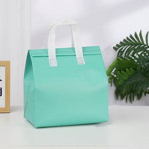 ถุงเก็บความร้อนแบบใช้แล้วทิ้งสำหรับส่งอาหารและเครื่องดื่ม ทำจากวัสดุไม่ถักทอ รีไซเคิลได้ - Product Image 3