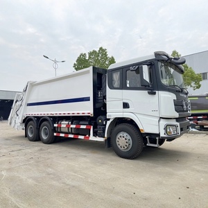 Camion compacteur de déchets multifonctionnel Shacman de haute qualité à chargement arrière à vendre - Product Image 1