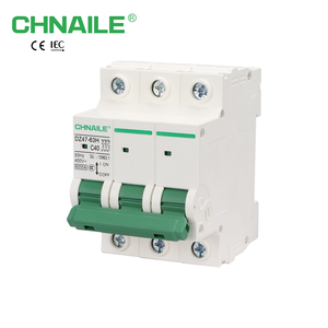 Disjoncteur miniature CHNAILE DZ47-63H 1P 2P 3P 4P 6A-63A Courbe C, capacité <span class=keywords><strong>de</strong></span> coupure élevée 6kA, interrupteur domestique 230/400V AC - Product Image 3