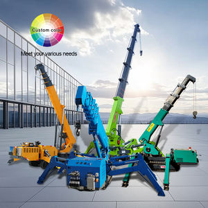 Hongrun הידראולי בום טלסקופי עכביש קטן עגור שמן חשמל כפול שימוש העכביש - Product Image 1