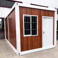 Maison conteneur préfabriquée standard de 20 pieds à assemblage rapide, facile à monter – Meilleure vente