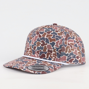 BSCI Nhà Sản Xuất Tùy Chỉnh Chất Lượng Thương Hiệu Thể Thao Thoáng Khí Mũ <span class=keywords><strong>5</strong></span>-Bảng Điều Khiển Không Thấm Nước Nhanh Chóng Làm Khô Vải Chất Lượng Cao Golf Rope Mũ - Product Image 1