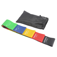 Bandes de résistance pour l'entraînement à domicile, élastiques, en caoutchouc, en latex, mini boucles, bandes de résistance pour l'exercice en salle de sport