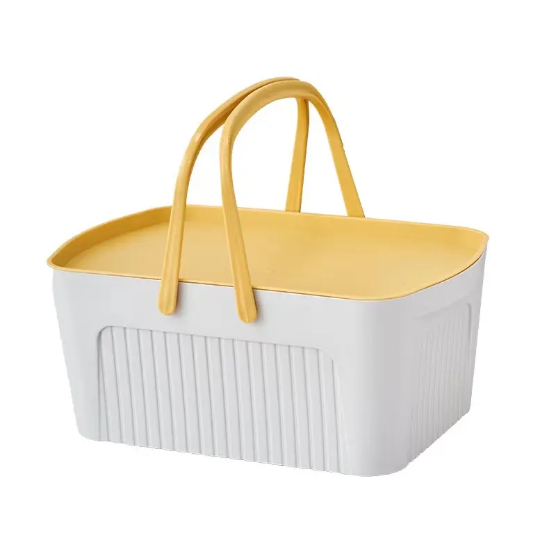 URU Home Portable Wholesale Plastic Basket for Organizer