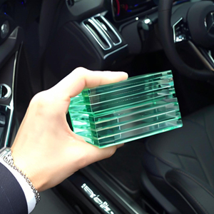 Kính an toàn nhiều lớp chống đạn trang trí 32mm 40mm 81mm để xây dựng Cử<span class=keywords><strong>a</strong></span> & cử<span class=keywords><strong>a</strong></span> sổ để sử dụng tường rèm - Product Image 3