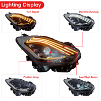Ensemble de phares LED Maruti Suzuki Swift 2018-2023, projecteur bi-faisce, clignotant dynamique ambre, feux de position DRL