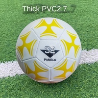 Mini ballon de football Taille 2/1/0/00 pour entraînement de club, en PVC avec revêtement en fil, commande en gros à prix réduit pour les écoles, fournisseur direct d'usine pour la promotion