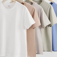 2026 Penjualan Terlaris 230g Kaos Polos Katun Tebal Kaos Unisex Polos Kaos Oversize Kaos Pria untuk Pria