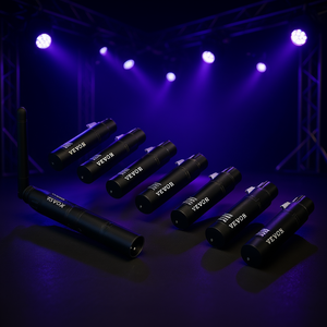 Contrôleur DMX Vevor 8 canaux, émetteur-récepteur sans fil pour éclairage de scène LED 220V - Product Image 2