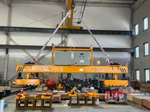 อุปกรณ์ยกแม่เหล็กยกเหล็กและท่อขนาด2ตันรีโมทยกกุญแจเดียว - Product Image 5