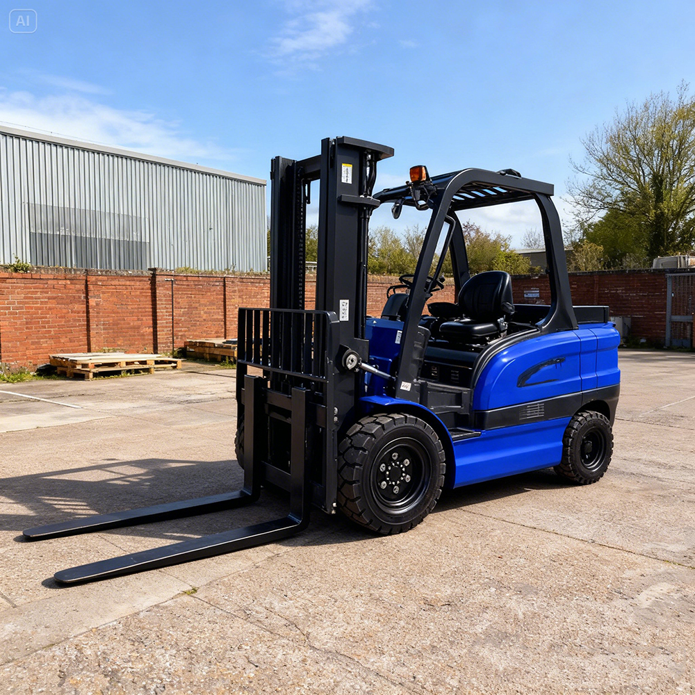 2 Ton 3ton4ton5ton All Terrain Electric Forklift For Outdoor Construction And Farm