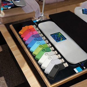 Kdata แฟลชไดรฟ์ USB 3.0แบบหมุนได้แท่งคอมพิวเตอร์ขนาด128GB 64GB 8GB 16GB แฟลชไดรฟ์ USB โลหะ32GB - Product Image 2