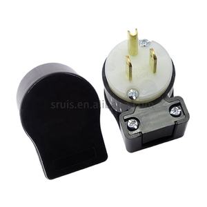 Nema 5-15 Hoek Plug 125V 15a 2 Pool <span class=keywords><strong>3</strong></span> Draad Rechte Hoek Mannelijke Plug - Product Image 2