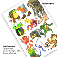 Libro para Colorear de World of Warcraft, el Más Vendido, Diversión para Niños, Libro para Colorear Abstracto con Diseños Alienígenas, Impreso y Personalizado al por Mayor
