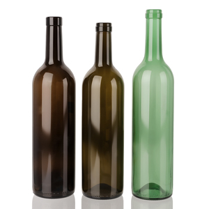 Venta al por Mayor de Botellas de Vino Personalizadas de 750 ml con Corcho para Licores, Bebidas Espirituosas, Brandy, <span class=keywords><strong>Tequila</strong></span>, Verde Oliva, Transparente, 500 ml, 750 ml, 1 L, Vacías - Product Image 5