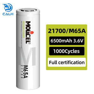 Calh 65A INR-21700-M65A แบตเตอรี่ใหม่6500มิลลิเซล3.6โวลต์65A 21700 M65A สำหรับโดรนแบตเตอรี่แพ็คเครื่องมือไฟฟ้า <span class=keywords><strong>EV</strong></span> ไฮเปอร์คาร์ - Product Image 1