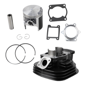 Kit de Cilindro de Motocicleta de 66 mm, Bloque de Cilindro de 2 Tiempos, Pistón, Junta, Anillo para <span class=keywords><strong>Yamaha</strong></span> Blaster <span class=keywords><strong>200</strong></span> YFS200 DT200 <span class=keywords><strong>DT</strong></span> <span class=keywords><strong>200</strong></span>, Pieza de Motor - Product Image 1