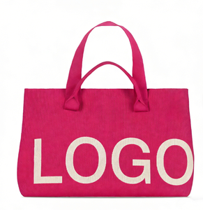 Bolsos Tote Grandes <span class=keywords><strong>de</strong></span> Jacquard Impermeables para Mujer, Bolso Tote <span class=keywords><strong>de</strong></span> Hombro Tejido Grande con Logotipo Personalizado para Uso Diario - Product Image 6