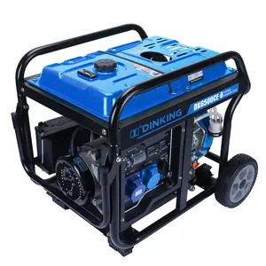 Dinking DK6500CE-B di alta qualità 5KW/6KVA generatore diesel portatile generatore per la casa