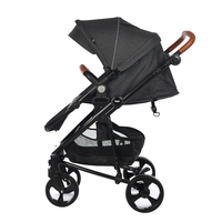 Trotteur et siège auto design vintage pliable et ultra compact pour bébé
