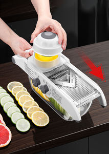Vente en gros Syh214 Nouveauté : Coupe-fruits et légumes manuel sans fil portable multifonctionnel pour citron, pamplemousse et autres fruits - Product Image 4