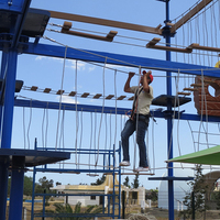 Parc d'aventure extérieur géant avec parcours de cordes personnalisé et attractions ludiques |   Cheer Amusement