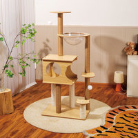 Vente en gros d'usine, arbre à chat de luxe, grand, tour, sisal durable, grattoir pour chat et meubles pour animaux de compagnie