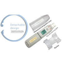 Termohigrómetro Digital Impermeable IP67 / Registrador de Temperatura USB