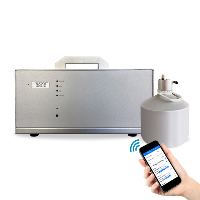 Premium Electric Central Standing Vertical Fragrance Machine for APP Control Waterless Essential Oil Scent Household
