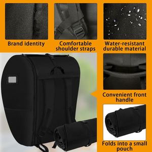 Siège auto pour bébé pliable, nouveau design, certifié BSCI, pour voyage en avion et voiture, avec housse de transport, compatible poussette et porte-bagages - Product Image 3