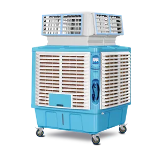 High Effective Industrial Evaporative Water Air Cooler With Air Cooling System with control speed panel