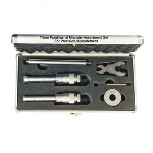 Three Point Internal <b>Micrometer</b> Assortment Set For Precision Measurement - Product Image 2