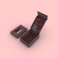 Boîtes cadeaux rigides en carton ondulé personnalisables haut de gamme, écologiques, en matériaux recyclés, avec pelliculage mat pour cosmétiques