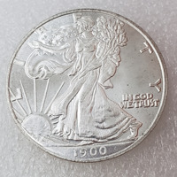 Reproducción de monedas antiguas Sin monedas magnéticas de latón Liberty American Old Years Memory Liberty Godness Coin