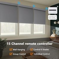 Stores à Rouleau Électriques Motorisés sur Mesure avec Télécommande en Polyester pour la Vente en Gros