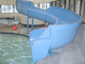 <span class=keywords><strong>Toboggan</strong></span> aquatique en fibre de verre pour enfants - <span class=keywords><strong>Toboggan</strong></span> aquatique durable pour usage résidentiel et scolaire, intérieur/extérieur - Product Image 6