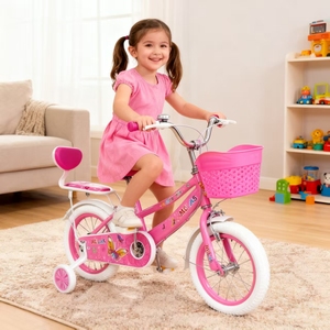 Bicicleta Infantil de Dos Asientos de 12 14 16 20 Pulgadas, Accesorios para Bicicletas para Niños, Piezas, Cable de Freno, Bicicleta para Niños - Product Image 1