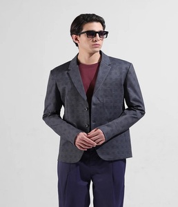 <b>Men</b> <b>Fashion</b> Smart Casual <b>Blazer</b> Coat With Classic Comfortable Tailored Fit Jacket For Business Casual Formal And Everyday Use - Product Image 1