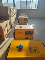 Tragbarer ein-/dreiphasiger 5-kW-Dieselgenerator Luftgekühlter und leiser Typ 50Hz Frequenz zum Verkauf
